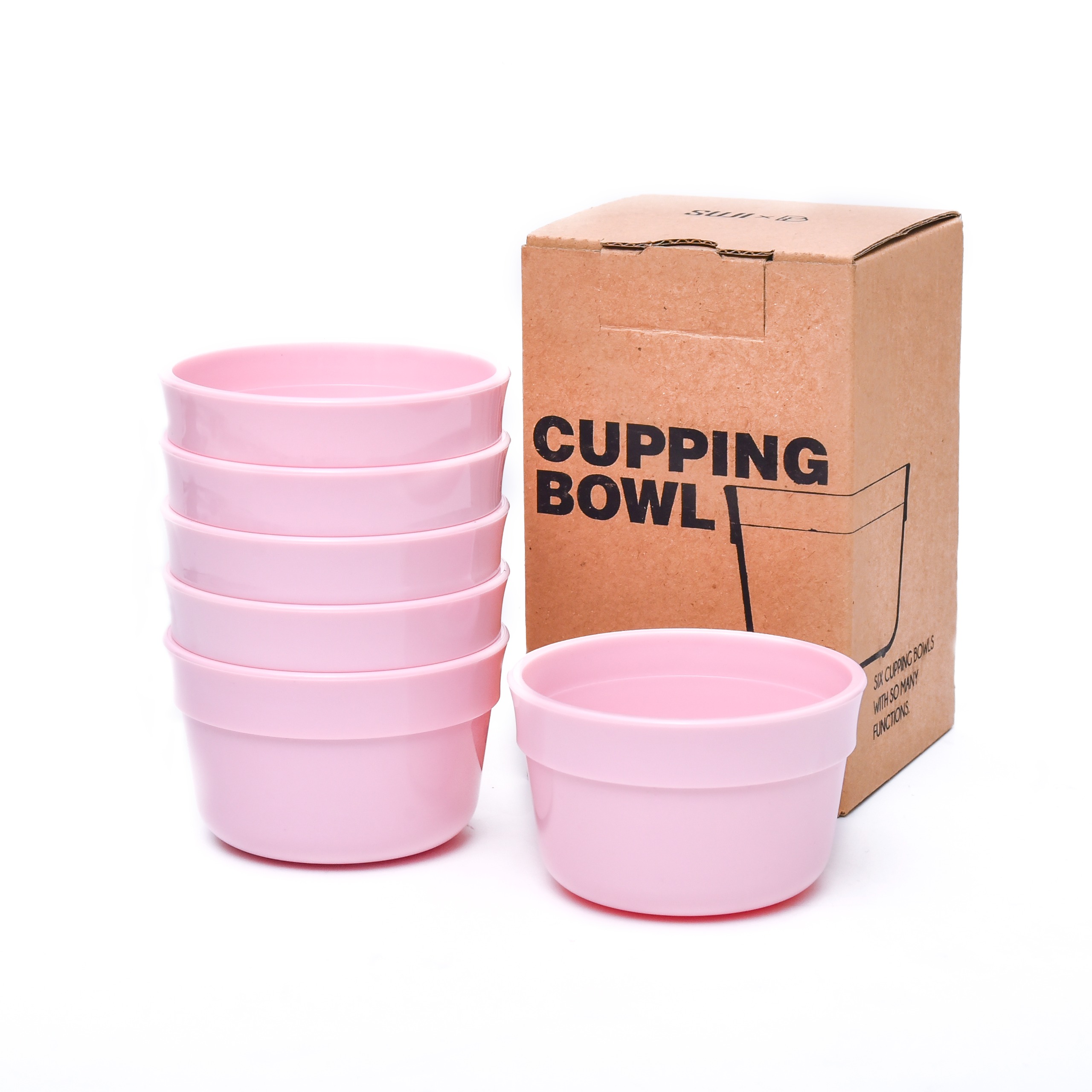 Beangasm Coffee Cupping Bowl Plastic (Baby Pink Edition) SUJI Premium